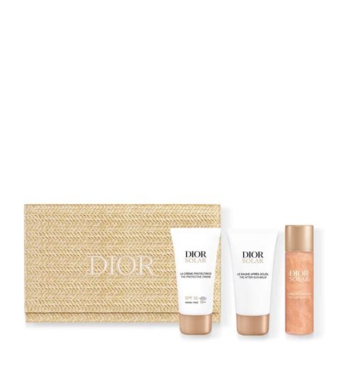 dior solar set with clutch|dior sun protection products.